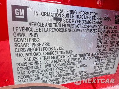 Zdjęcie 10 z 10 samochodu: 2021 CHEVROLET SILVERADO K1500 LT TRAIL BOSS VIN:3GCPYFED3MG246644 - miniatura
