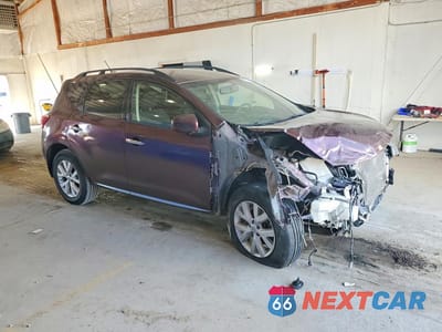 Czwarte zdjęcie samochodu z boku: 2014 NISSAN MURANO S VIN:JN8AZ1MW2EW524774 - miniatura