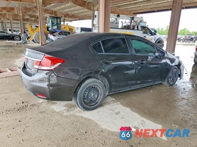 Trzecie zdjęcie samochodu z tyłu: 2014 HONDA CIVIC LX VIN:2HGFB2F50EH512610 - miniatura