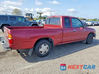 Trzecie zdjęcie samochodu z tyłu: 1999 TOYOTA TACOMA BASE VIN:4TAVL52N2XZ495046 - miniatura