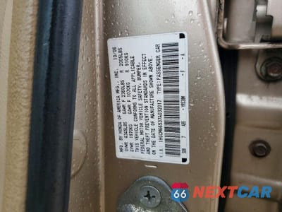 Zdjęcie 12 z 12 samochodu: 2007 HONDA ACCORD EX VIN:1HGCM66537A032017 - miniatura