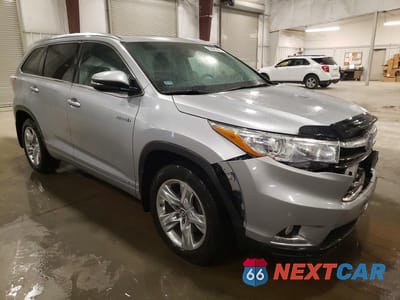 Czwarte zdjęcie samochodu z boku: 2016 TOYOTA HIGHLANDER HYBRID LIMITED PLATINUM VIN:5TDDCRFH5GS019130 - miniatura