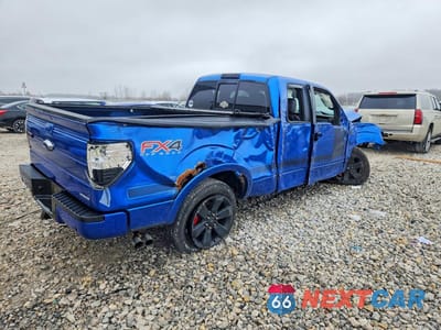 Trzecie zdjęcie samochodu z tyłu: 2012 FORD F150 SUPER CAB VIN:1FTFX1EF8CFC54405 - miniatura
