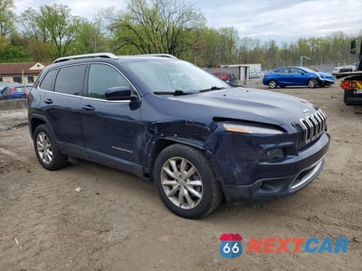 Czwarte zdjęcie samochodu z boku: 2015 JEEP CHEROKEE LIMITED VIN:1C4PJMDS2FW775095 - miniatura
