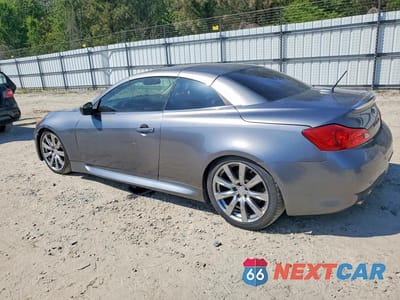 Drugie zdjęcie samochodu z przodu: 2010 INFINITI G37 CONVERTIBLE BASE VIN:JN1CV6FE5AM351097 - miniatura