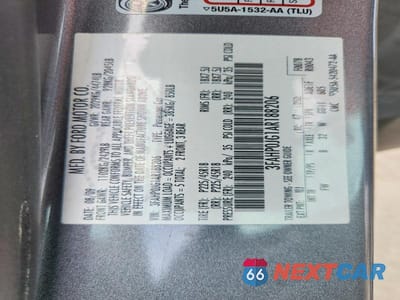 Zdjęcie 12 z 12 samochodu: 2010 FORD FUSION SEL VIN:3FAHP0JG1AR188206 - miniatura