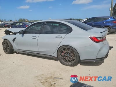 Drugie zdjęcie samochodu z przodu: 2024 BMW M3 COMPETITION VIN:WBS43AY02RFS89324 - miniatura