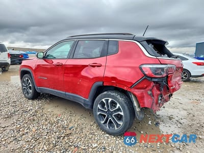 Drugie zdjęcie samochodu z przodu: 2023 JEEP COMPASS LIMITED VIN:3C4NJDCN4PT522483 - miniatura
