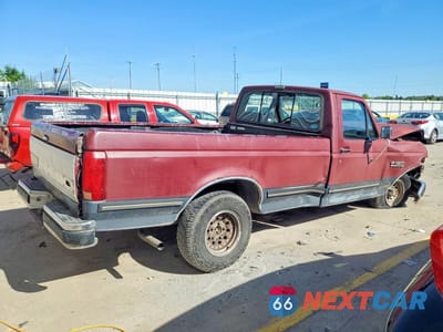 Trzecie zdjęcie samochodu z tyłu: 1991 FORD F150 VIN:1FTDF15H8MNA76255 - miniatura