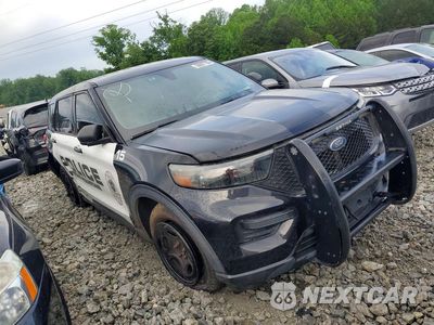 Czwarte zdjęcie samochodu z boku: 2020 FORD EXPLORER POLICE INTERCEPTOR VIN:1FM5K8AB2LGA42000 - miniatura