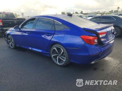 Drugie zdjęcie samochodu z przodu: 2021 HONDA ACCORD SPORT VIN:1HGCV1F31MA024072 - miniatura