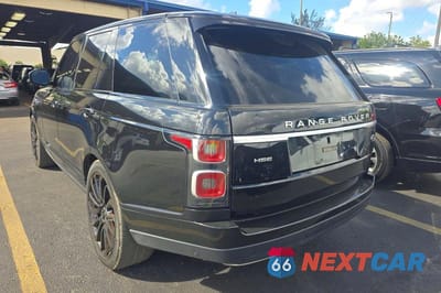 Trzecie zdjęcie samochodu z tyłu: 2019 LAND ROVER RANGE ROVER HSE VIN:SALGS2SV3KA540638 - miniatura