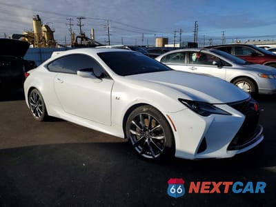Czwarte zdjęcie samochodu z boku: 2021 LEXUS RC 300 F SPORT VIN:JTHGA5BC1M5011807 - miniatura
