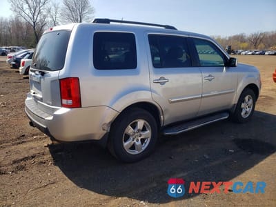 Trzecie zdjęcie samochodu z tyłu: 2010 HONDA PILOT EXL VIN:5FNYF4H54AB026578 - miniatura