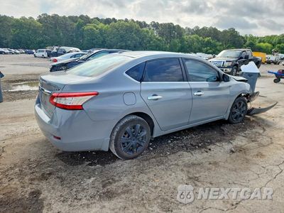 Trzecie zdjęcie samochodu z tyłu: 2014 NISSAN SENTRA SV VIN:3N1AB7AP8EY283671 - miniatura