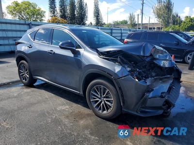 Czwarte zdjęcie samochodu z boku: 2023 LEXUS NX 350 VIN:2T2GGCEZ7PC023144 - miniatura