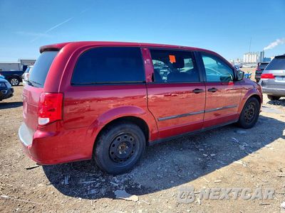 Trzecie zdjęcie samochodu z tyłu: 2015 DODGE GRAND CARAVAN SE VIN:2C4RDGBG1FR750049 - miniatura