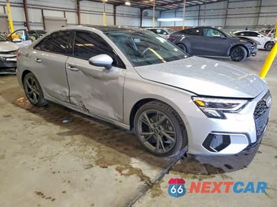 Czwarte zdjęcie samochodu z boku: 2024 AUDI A3 PREMIUM PLUS VIN:WAUHUDGY2RA130442 - miniatura