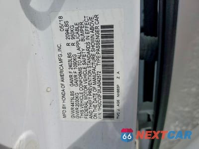 Zdjęcie 12 z 12 samochodu: 2018 HONDA ACCORD SPORT VIN:1HGCV2F3XJA042572 - miniatura