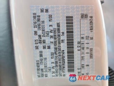 Zdjęcie 12 z 12 samochodu: 2025 FORD F150 RAPTOR VIN:1FTFW1RG0SFB71474 - miniatura