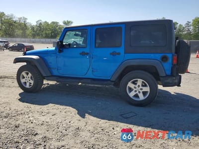 Drugie zdjęcie samochodu z przodu: 2016 JEEP WRANGLER UNLIMITED SPORT VIN:1C4BJWDG7GL247699 - miniatura