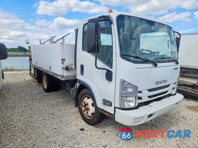 Czwarte zdjęcie samochodu z boku: 2018 ISUZU NPR HD VIN:54DC4W1B4JS800659 - miniatura
