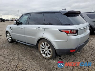 Drugie zdjęcie samochodu z przodu: 2017 LAND ROVER RANGE ROVER SPORT HSE VIN:SALWR2FV5HA157228 - miniatura