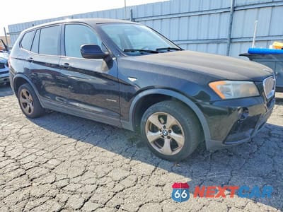 Czwarte zdjęcie samochodu z boku: 2012 BMW X3 XDRIVE28I VIN:5UXWX5C50CL717770 - miniatura