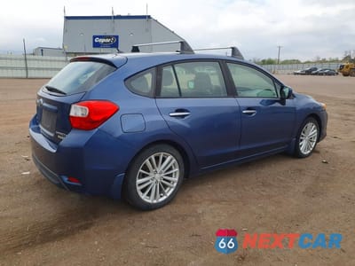 Trzecie zdjęcie samochodu z tyłu: 2012 SUBARU IMPREZA LIMITED VIN:JF1GPAH6XCH202784 - miniatura