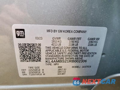 Zdjęcie 13 z 13 samochodu: 2024 BUICK ENCORE GX PREFERRED VIN:KL4AMBS21RB002306 - miniatura