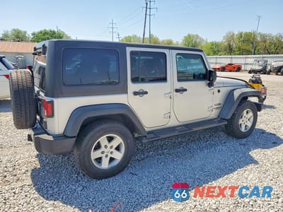 Trzecie zdjęcie samochodu z tyłu: 2011 JEEP WRANGLER UNLIMITED SPORT VIN:1J4BA3H15BL512840 - miniatura