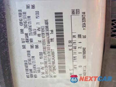 Zdjęcie 13 z 13 samochodu: 2018 FORD TRANSIT T-350 VIN:1FTBW2YMXJKA08977 - miniatura