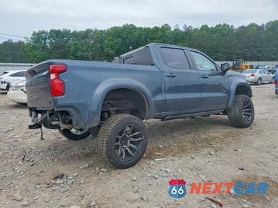 Trzecie zdjęcie samochodu z tyłu: 2021 CHEVROLET SILVERADO K1500 RST VIN:3GCUYEEL8MG127347 - miniatura