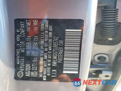 Zdjęcie 13 z 13 samochodu: 2025 HYUNDAI ELANTRA SEL SPORT VIN:KMHLM4DG7SU885742 - miniatura