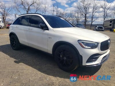 Czwarte zdjęcie samochodu z boku: 2020 MERCEDES-BENZ GLC 43 4MATIC AMG VIN:W1N0G6EB6LF793811 - miniatura