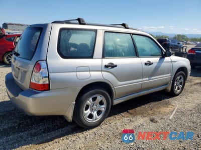 Trzecie zdjęcie samochodu z tyłu: 2007 SUBARU FORESTER 2.5X VIN:JF1SG63607H702604 - miniatura
