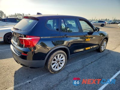 Trzecie zdjęcie samochodu z tyłu: 2013 BMW X3 XDRIVE28I VIN:5UXWX9C50D0A29989 - miniatura