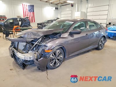 2017 HONDA CIVIC EXL 19XFC1F70HE026130 - główne zdjęcie licytacji z USA - miniatura