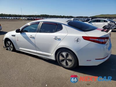Drugie zdjęcie samochodu z przodu: 2012 KIA OPTIMA HYBRID LX VIN:KNAGM4AD7C5027552 - miniatura