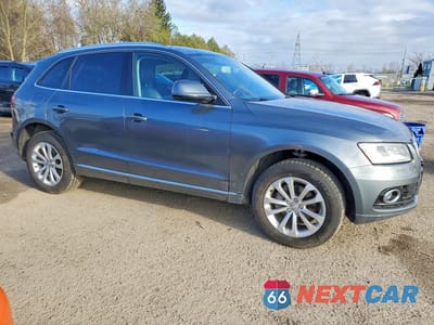 Czwarte zdjęcie samochodu z boku: 2017 AUDI Q5 PREMIUM PLUS VIN:WA1L2AFP6HA101223 - miniatura