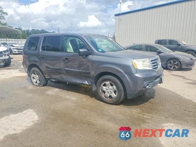 Czwarte zdjęcie samochodu z boku: 2013 HONDA PILOT LX VIN:5FNYF3H25DB006442 - miniatura