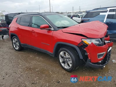 Czwarte zdjęcie samochodu z boku: 2020 JEEP COMPASS LIMITED VIN:3C4NJDCB5LT112162 - miniatura