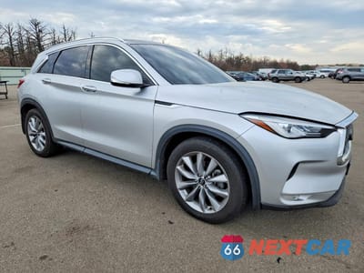 Czwarte zdjęcie samochodu z boku: 2021 INFINITI QX50 LUXE VIN:3PCAJ5BB0MF120353 - miniatura