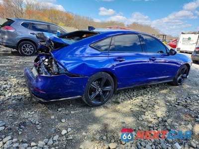 Trzecie zdjęcie samochodu z tyłu: 2024 HONDA ACCORD HYBRID SPORT-L VIN:1HGCY2F77RA047394 - miniatura