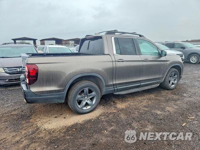 Trzecie zdjęcie samochodu z tyłu: 2022 HONDA RIDGELINE RTL VIN:5FPYK3F53NB031082 - miniatura