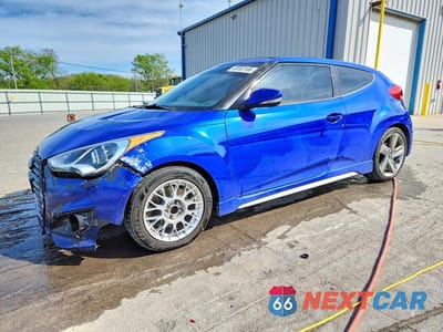 2014 HYUNDAI VELOSTER TURBO KMHTC6AE2EU186590 - główne zdjęcie licytacji z USA - miniatura