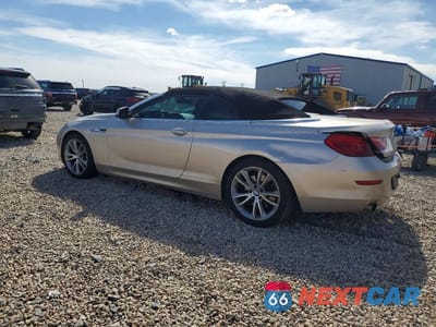 Drugie zdjęcie samochodu z przodu: 2012 BMW 640 I VIN:WBALW7C52CC618478 - miniatura