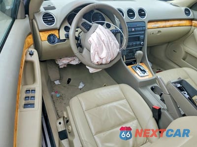 Zdjęcie 8 z 12 samochodu: 2007 AUDI A4 3.2 CABRIOLET QUATTRO VIN:WAUDH48HX7K018089 - miniatura