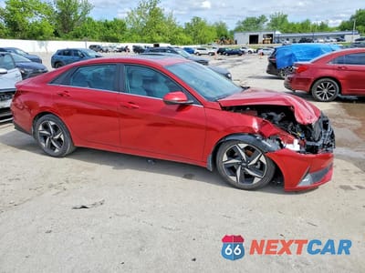 Czwarte zdjęcie samochodu z boku: 2023 HYUNDAI ELANTRA LIMITED VIN:KMHLP4AG4PU494843 - miniatura