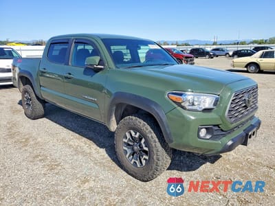 Czwarte zdjęcie samochodu z boku: 2022 TOYOTA TACOMA TRD OFF-ROAD VIN:3TMCZ5ANXNM465688 - miniatura